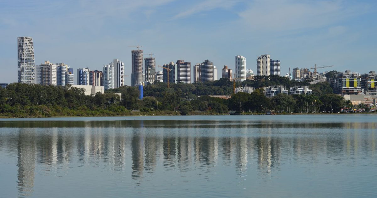 Curitiba registra frio intenso, falta de água e dados de criminalidade